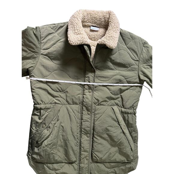 Columbia Women's Birchwood Quilted Jacket NWOT GREEN SIZE S - Picture 9 of 10